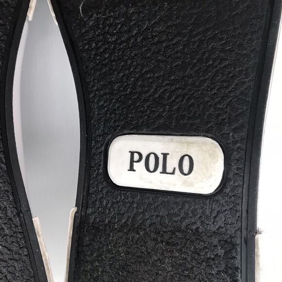 Polo Ralph Lauren Faxon Gray Low Top Shoes Men's 10.5 D Lace Up Chambray Sneaker - Picture 13 of 13